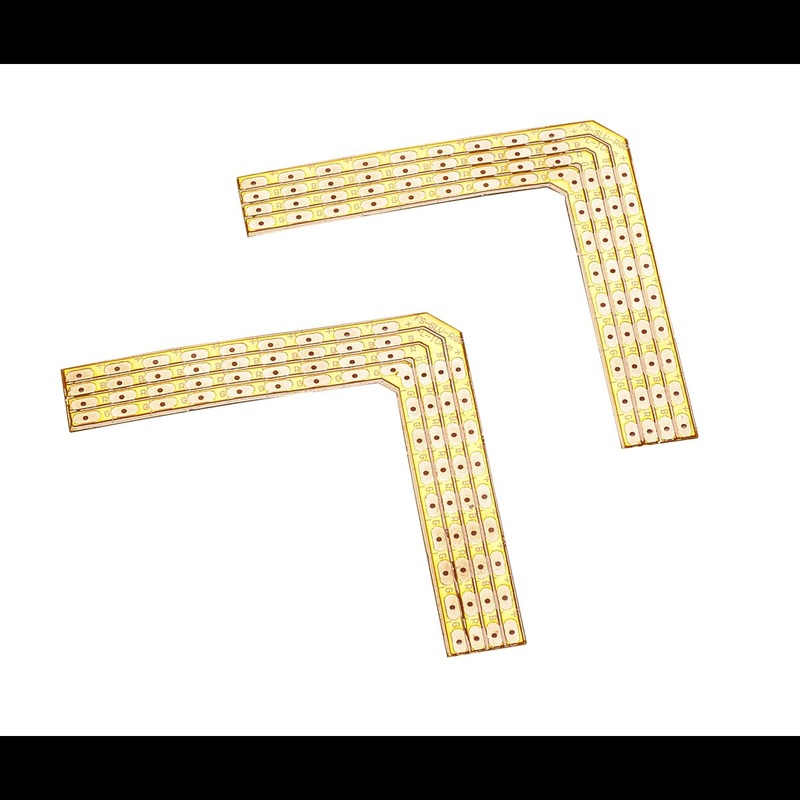 [Discontinued] 90 solder edges for FLEXSTRIP LED RGB 24V, max. 2A, 2 pcs.