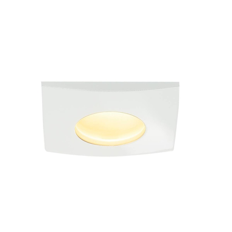 [Discontinued] OUT 65 LED DL SQUARE SET, downlight, white, 9W, 38, 3000K, incl. driver
