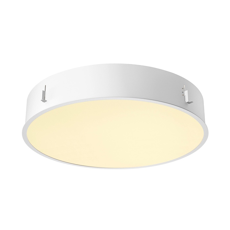 MEDO 60, recessed ceiling light, frame, 3000/4000K, 80, IP20, round, white