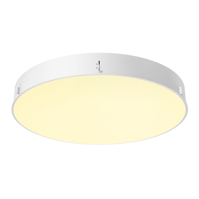 MEDO 90, recessed ceiling light, frame, 3000/4000K, 80, IP20, round, white