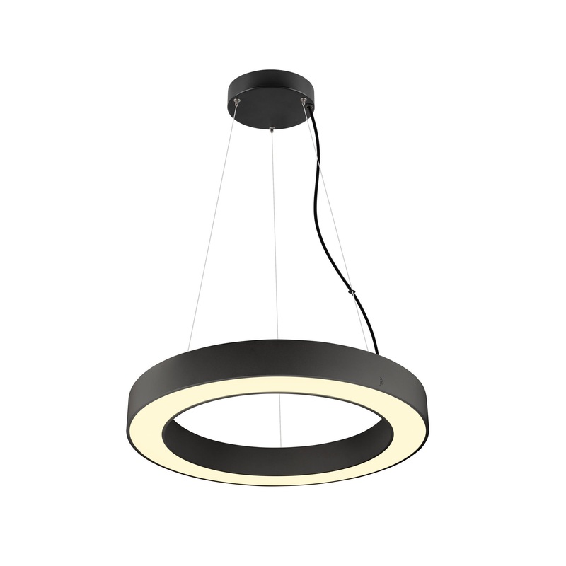 MEDO RING 60, pendant light, pendant length 300cm, 3000/4000K, 110, DALI, touch, black