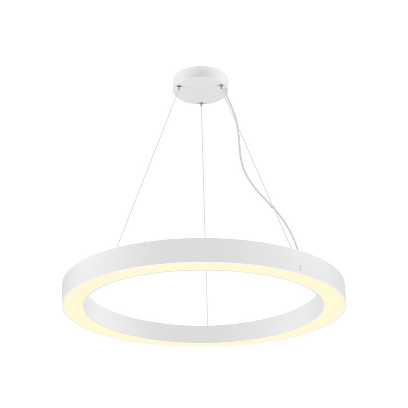 MEDO RING 90, pendant light, pendant length 300cm, 3000/4000K, 110, DALI, touch, white