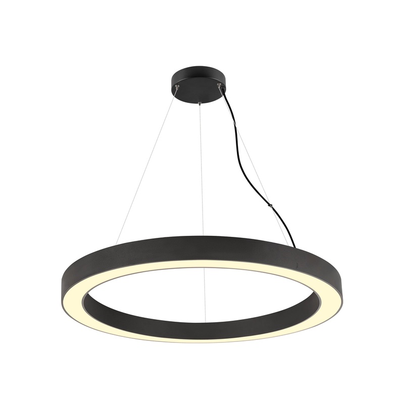 MEDO RING 90, pendant light, pendant length 300cm, 3000/4000K, 110, PHASE, black