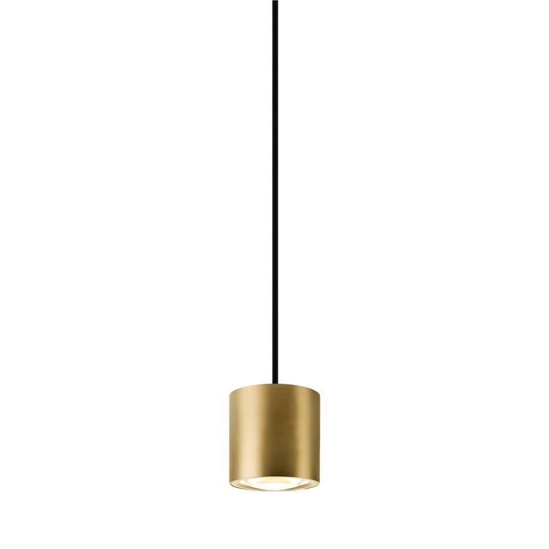 OCULUS, pendant light, pendant length 250cm, 2000-3000K, 100, dim-to-warm, PHASE, brass