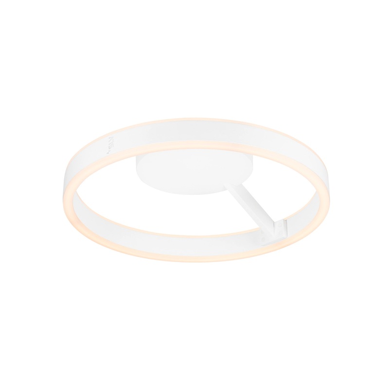 ONE, wall and ceiling-mounted light, round, 2700/3000K, 14W, PHASE, 130, white