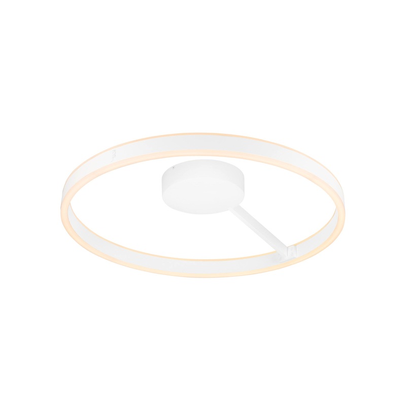 ONE, wall and ceiling-mounted light, round, 2700/3000K, 23W, PHASE, 130, white