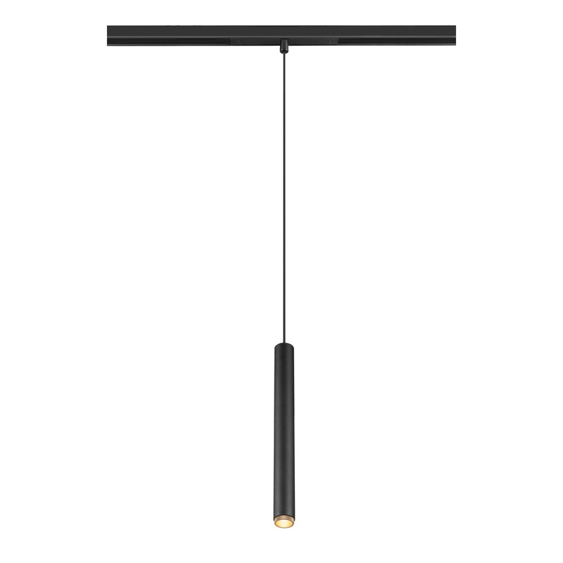 GRIP! S, 48V pendant light, pendant length 200cm, 2000-3000 K, 29, DALI, dim-to-warm, black / gold