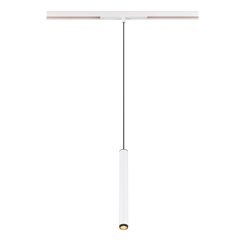GRIP! S, 48V pendant light, pendant length 200cm, 2000-3000 K, 29, DALI, dim-to-warm, white / black