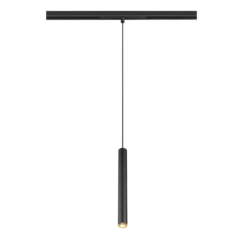 GRIP! S, 48V pendant light, pendant length 200cm, 3000 K, 29, DALI, black / gold