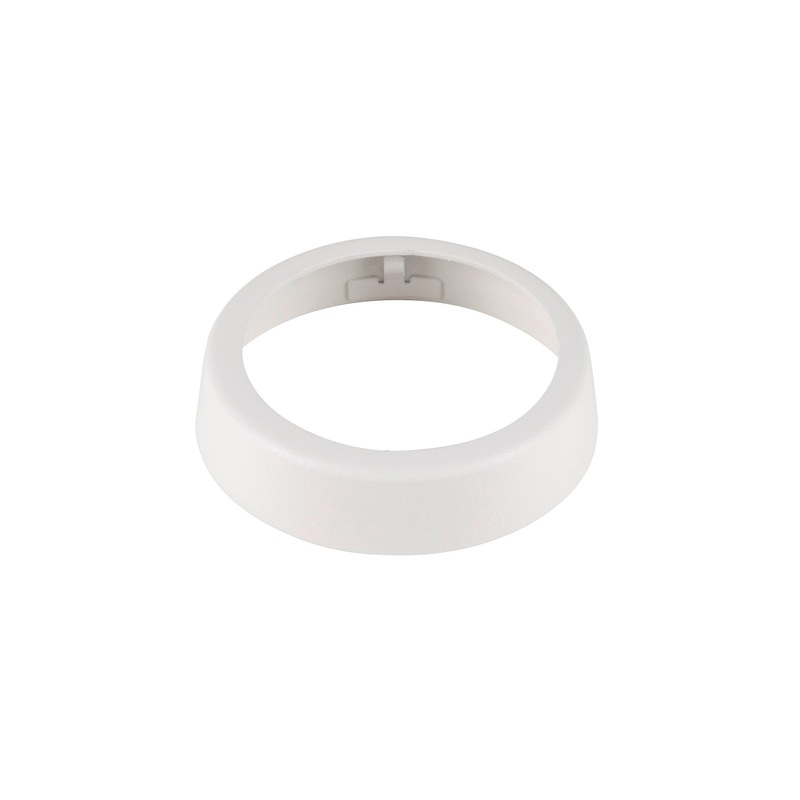 LIGHT EYE 90, decorative ring, matt white