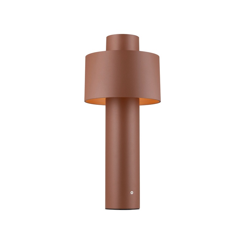 PHOTONI CYL POLE 45, free-standing lamp, E27, 1x max. 13W, rust