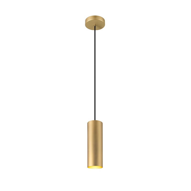 ENOLA, pendant light, pendant length 150cm, E27, 1x max. 50W, matt gold