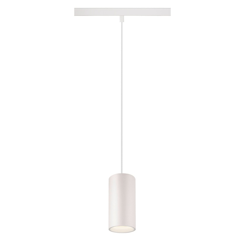 NUMINOS S, 48V pendant light, pendant length 150cm, 4000K, 40, DALI 2, matt white