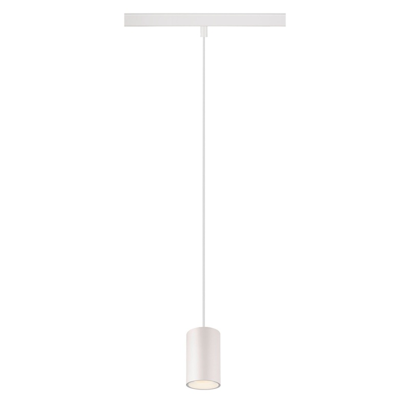 NUMINOS XS, 48V pendant light, pendant length 150cm, 4000K, 20, DALI 2, matt white