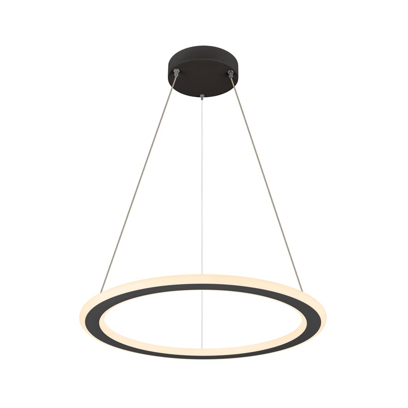 ONE FLAT PD, pendant light, pendant length 180cm, 2700/3000K, PHASE, white