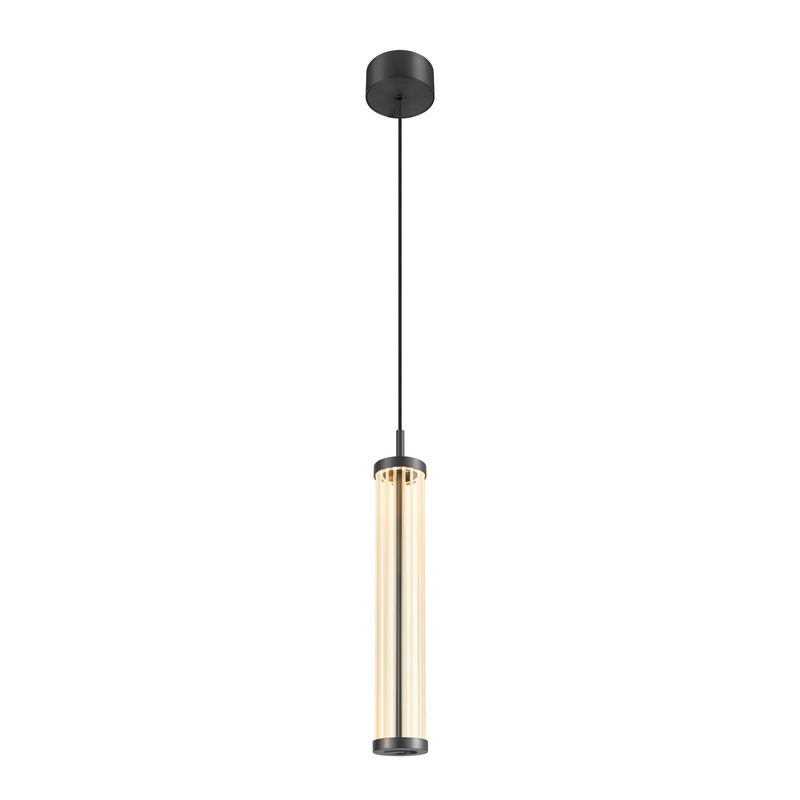 QUIMERA, pendant light, pendant length 150cm, 2700/3000K, PHASE, dark bronze