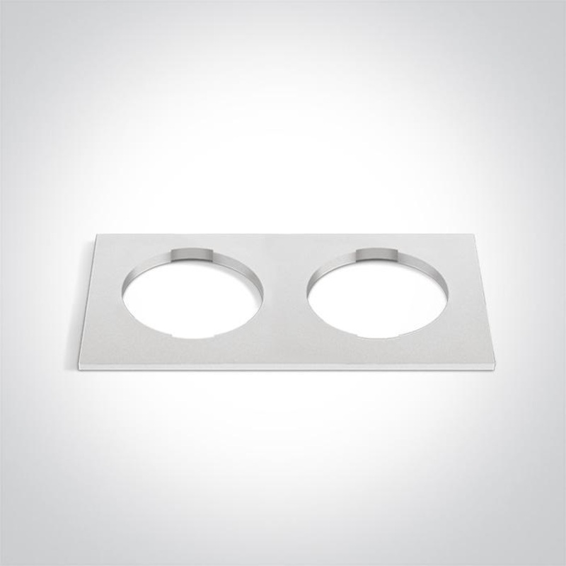 WHITE DECORATIVE BASE SQUARE DOUBLE FOR 10105H