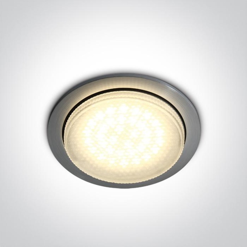 ALUMINIUM GX53 9W RECESSED