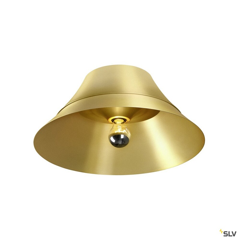 BATO 45 CW, Indoor surface-mounted ceiling light, brass, E27, max. 60W