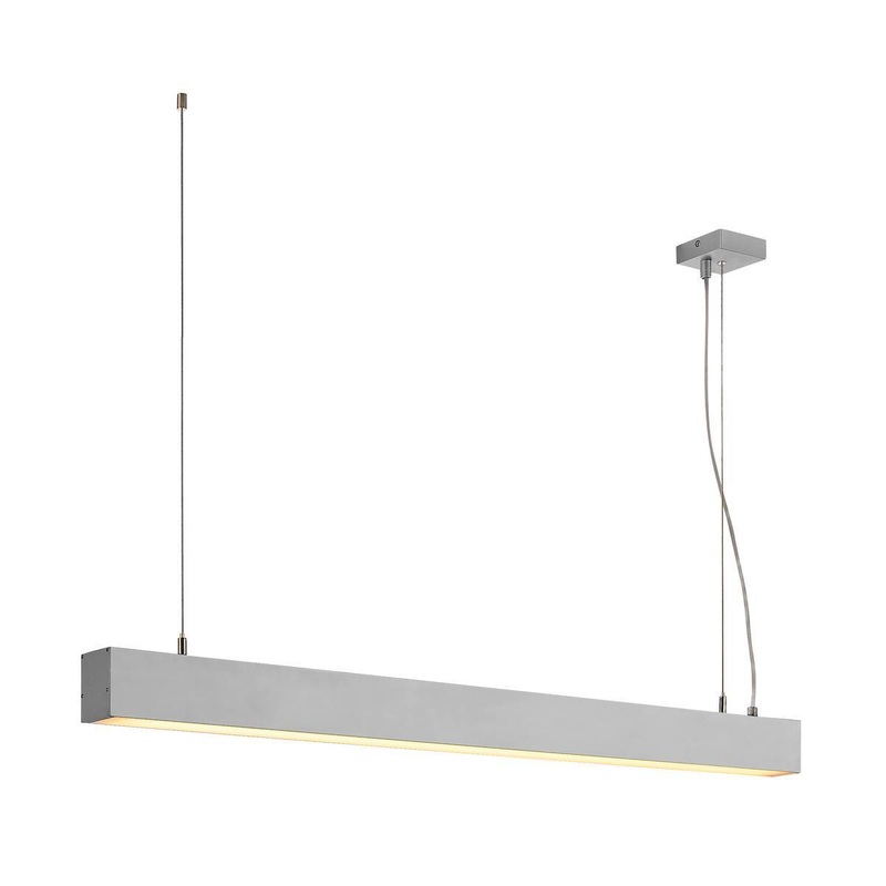 [Discontinued] GLENOS pendant, anodised aluminium, 1m, 52W, 3000K