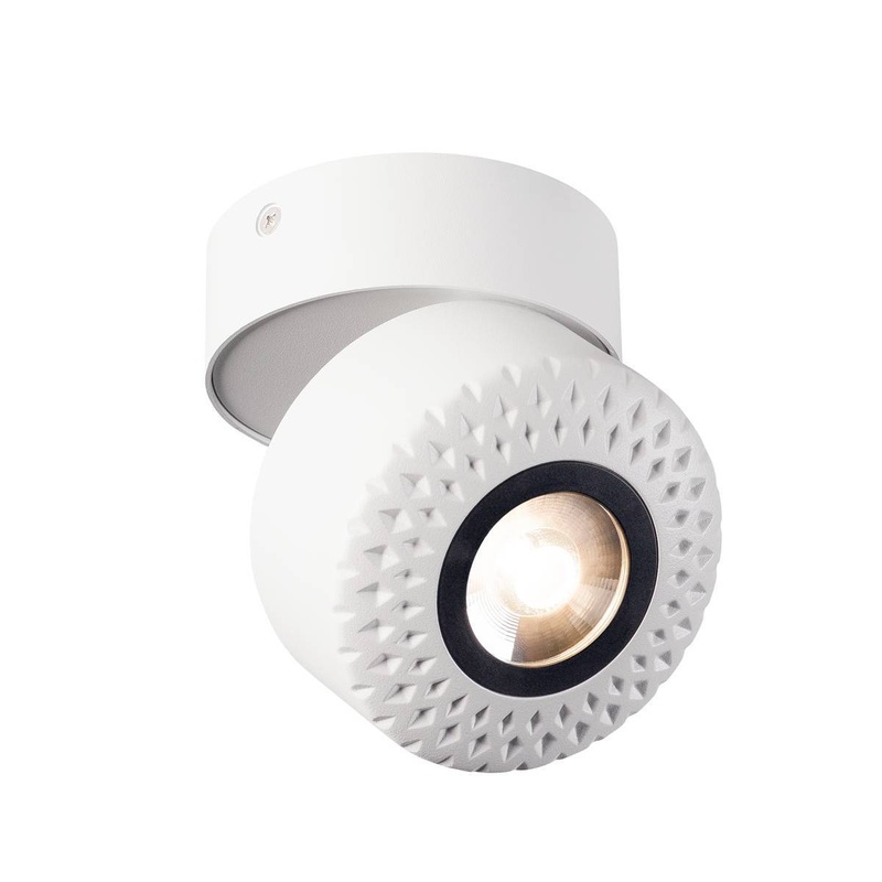 [Discontinued] TOTHEE LED Wall and Ceiling luminaire, white/black, 3000K, 25