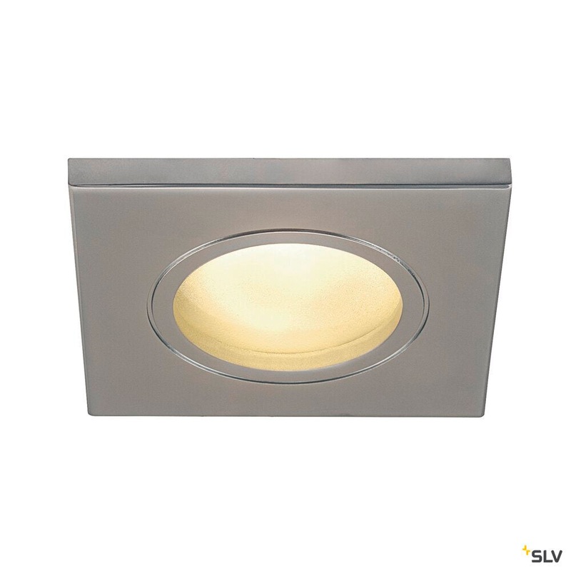 DOLIX OUT QPAR51, square, matt chrome