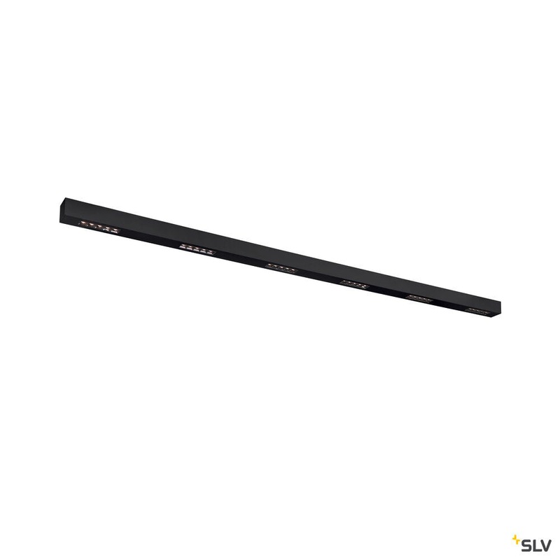 Q-LINE CL, LED Indoor surface-mounted ceiling light, 2m, BAP, black, 3000K