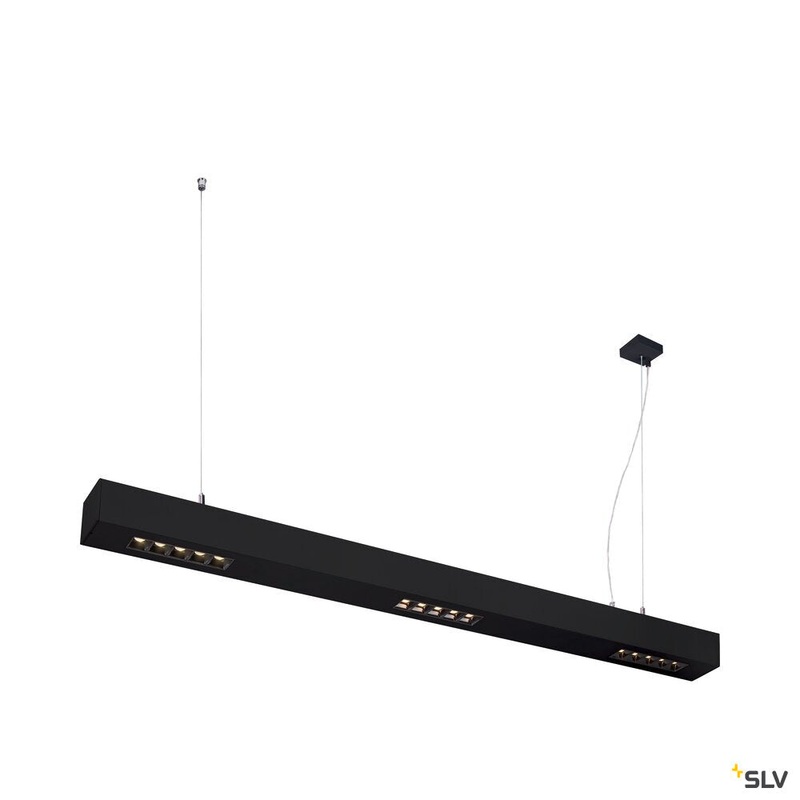 Q-LINE PD, LED Indoor pendant light, 1m, BAP, black, 4000K