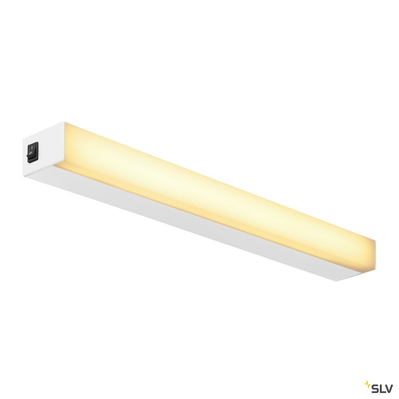 SIGHT LED, wall and ceiling light, with switch, 600mm, white