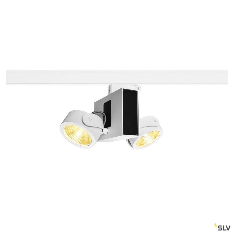 TEC KALU double white/black 24 3000K, incl. 3-circuit adapter