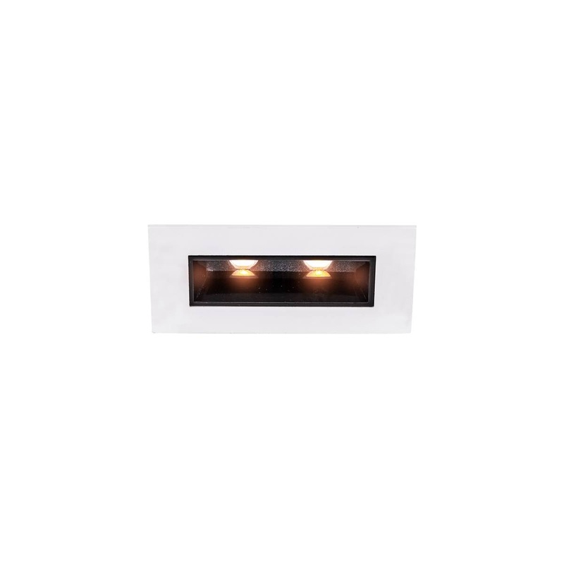 [Discontinued] MILANDO DL, LED indoor recessed ceiling light, black/white, 3000K, 330lm