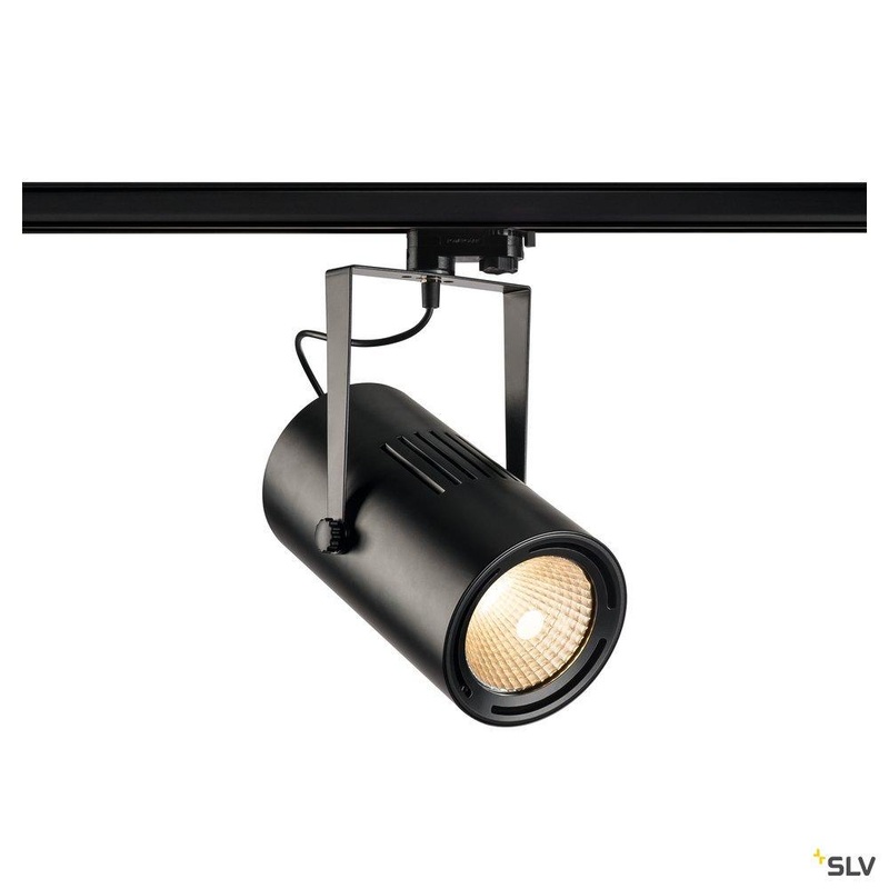 EURO SPOT TRACK black, 3000K, 12, incl. 3-circuit adapter