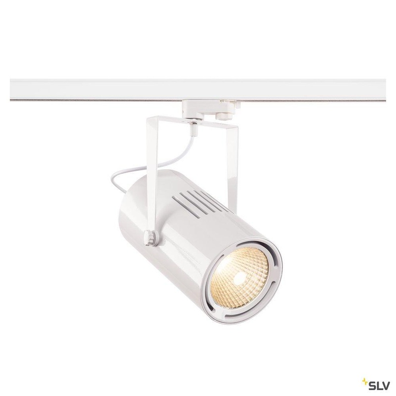 EURO SPOT TRACK white, 3000K, 38, incl. 3-circuit adapter