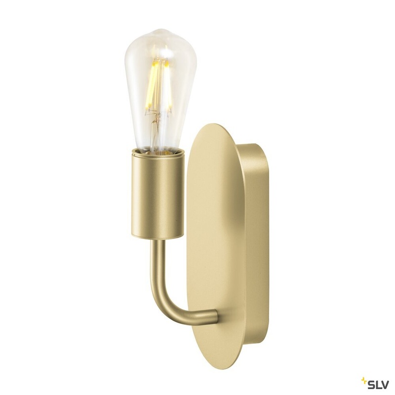 FITU FL, indoor floor stand, E27, soft gold, max. 24W