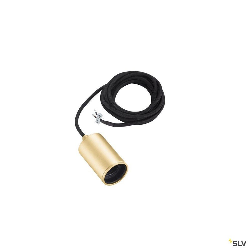 FITU PD, indoor pendant, E27, soft gold, max. 60W, 2.5m