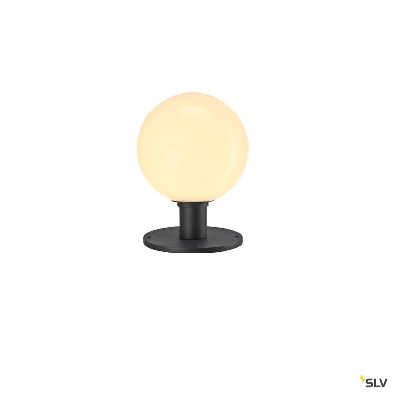 GLOO PURE 27 Pole, outdoor floor stand, E27, anthracite, IP44