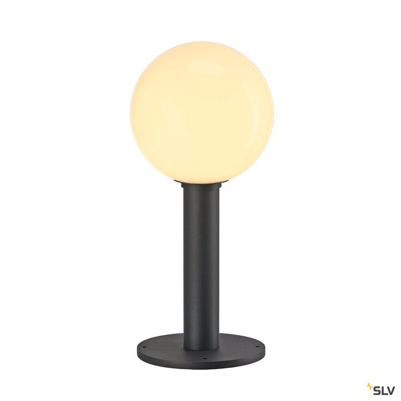 GLOO PURE 44 Pole, outdoor floor stand, E27, anthracite, IP44