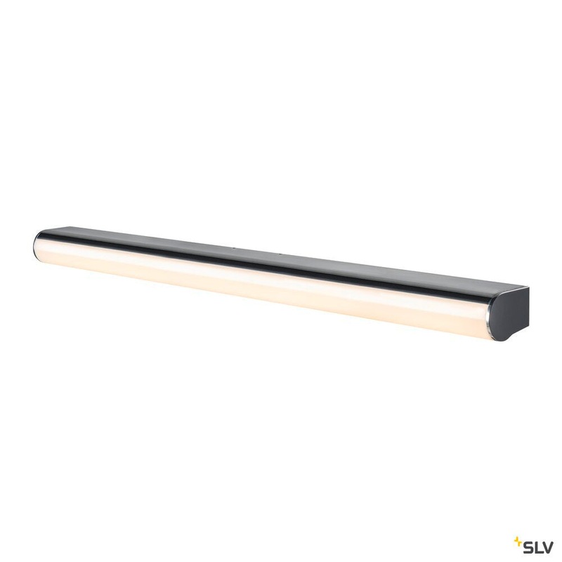 MARYLIN, LED Outdoor surface-mounted wall light, chrome, IP44, 3000K, 21W