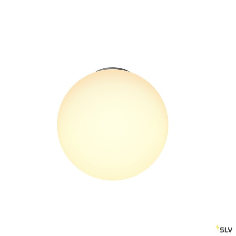 ROTOBALL 40 CL, Indoor surface-mounted ceiling light, E27, white, max. 24W
