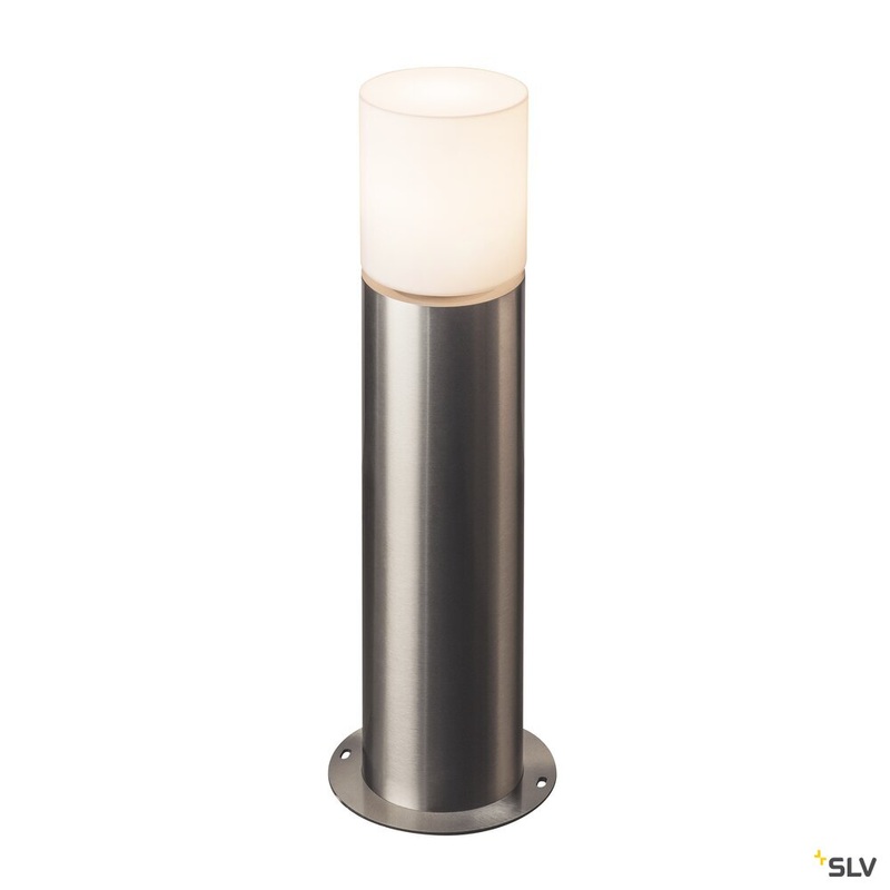ROX ACRYL 60 Pole, Outdoor floor stand, IP44, stainless steel 304, E27 max 20W