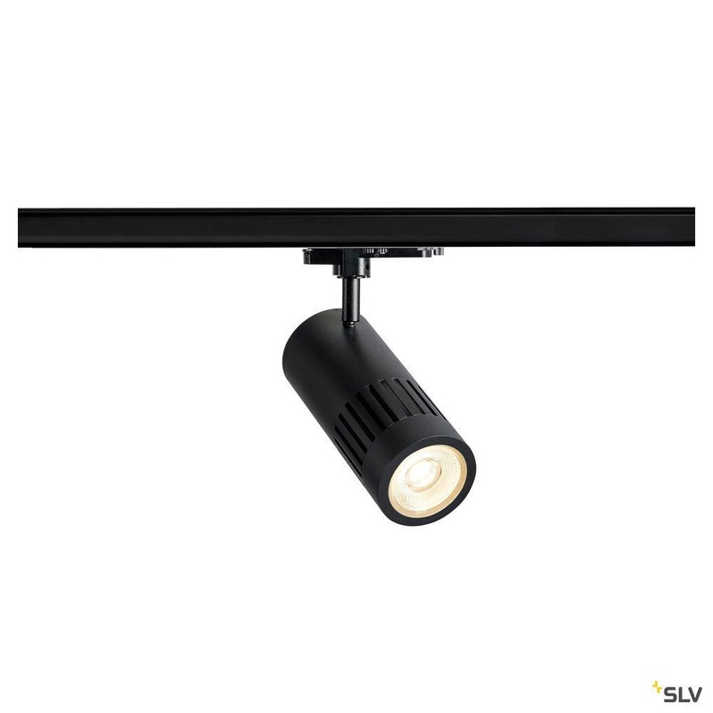 3~ STRUCTEC DALI 3-circuit system luminaire black 4000K 36 incl. 3-circuit adapter