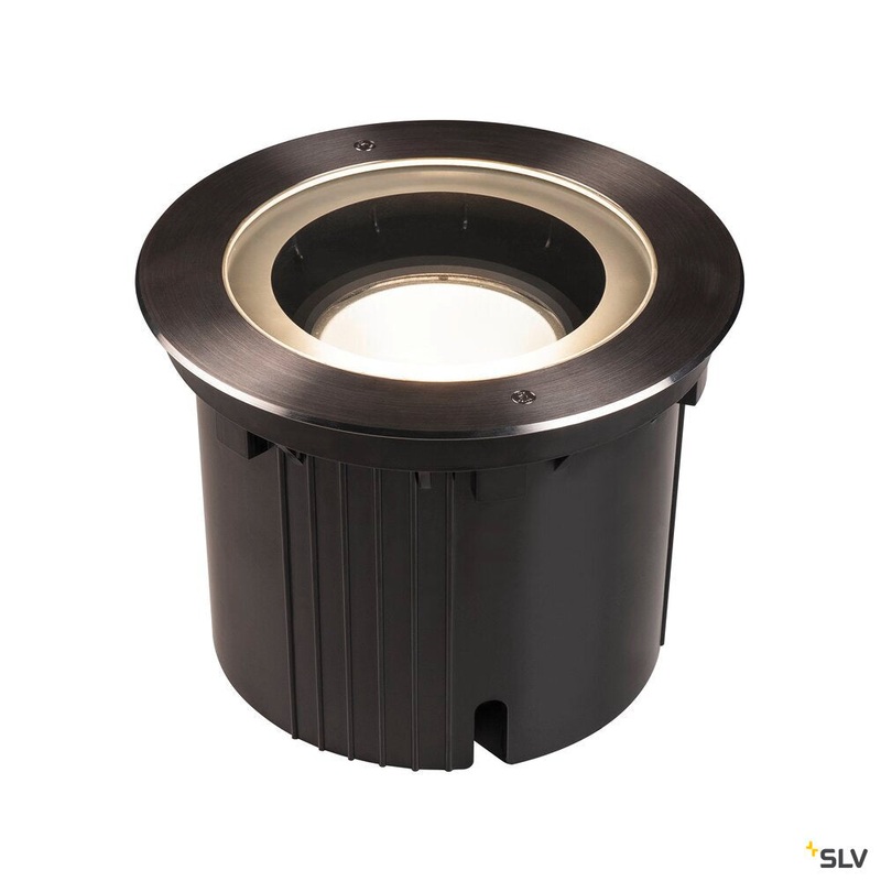 DASAR 270, Outdoor LED inground fitting, 3000K, round, IP67, symmetrical beam