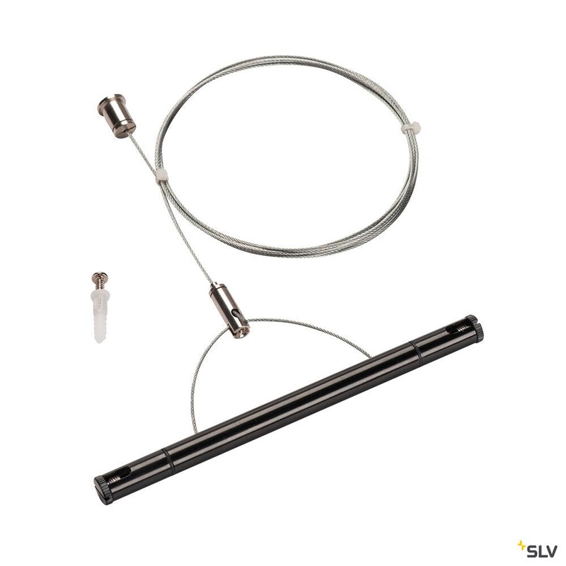 TENSEO steel wire suspension, black