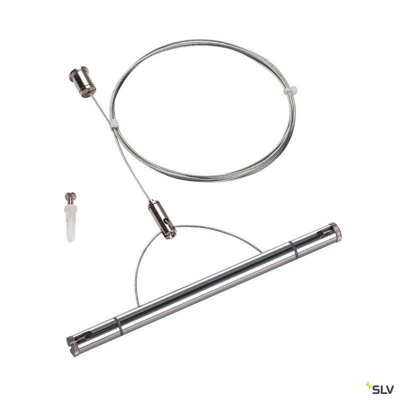 TENSEO steel wire suspension, chrome