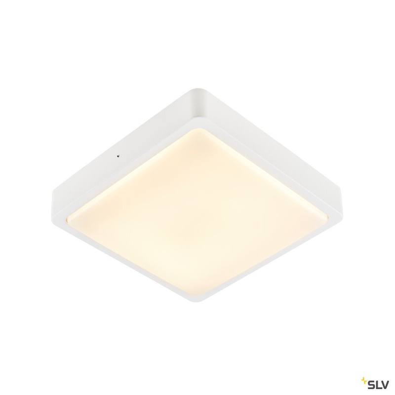 AINOS SQUARE, outdoor LED surface-mounted wall and ceiling light white CCT switch 3000/4000K