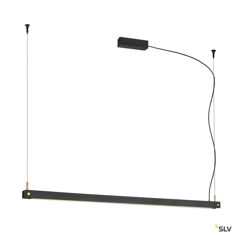 NOYA PD PHASE, Indoor LED pendant light black CCT switch 2700/3000K