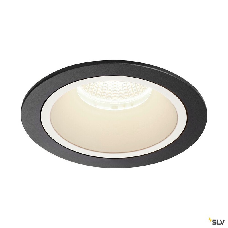 NUMINOS DL L, Indoor LED recessed ceiling light black/white 4000K 40