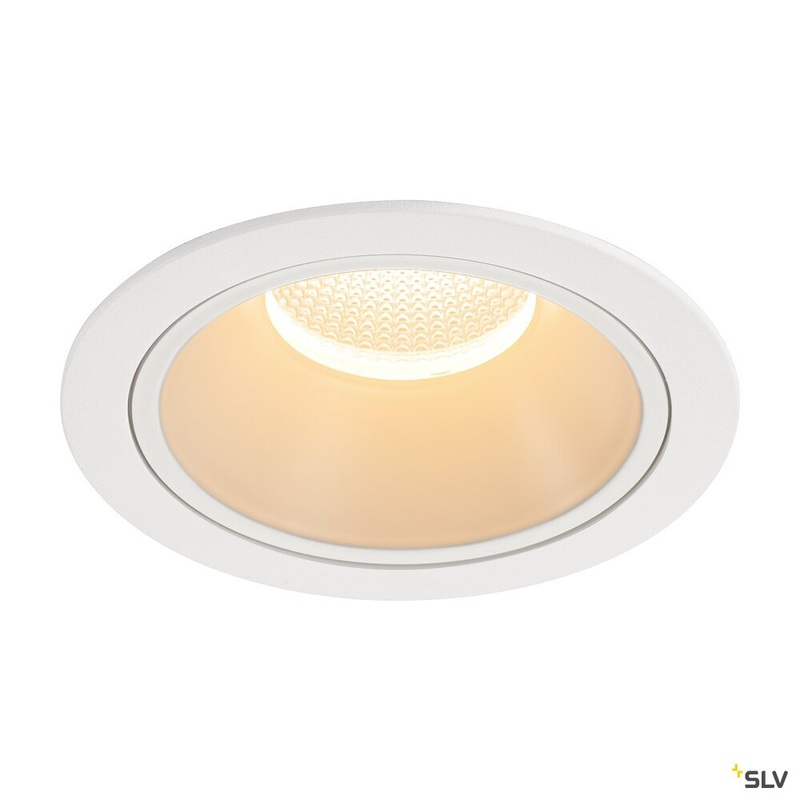 NUMINOS DL XL, Indoor LED recessed ceiling light white/white 2700K 55