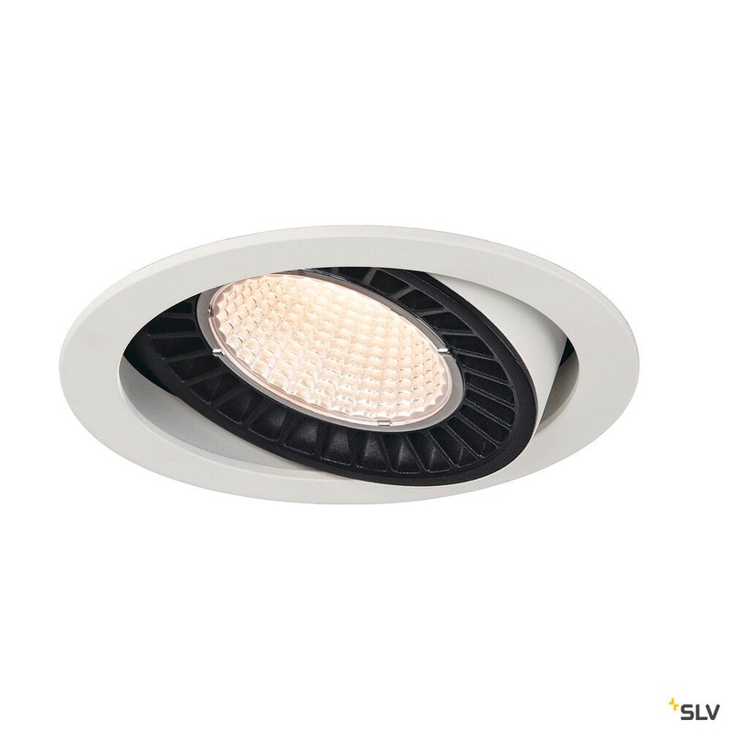 SUPROS, Indoor LED recessed ceiling light white round 3000K 60 CRI90 3380lm