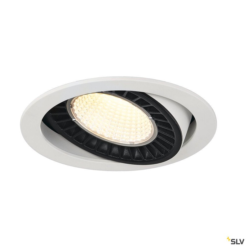 SUPROS, Indoor LED recessed ceiling light white round 4000K 60 CRI90 3520lm